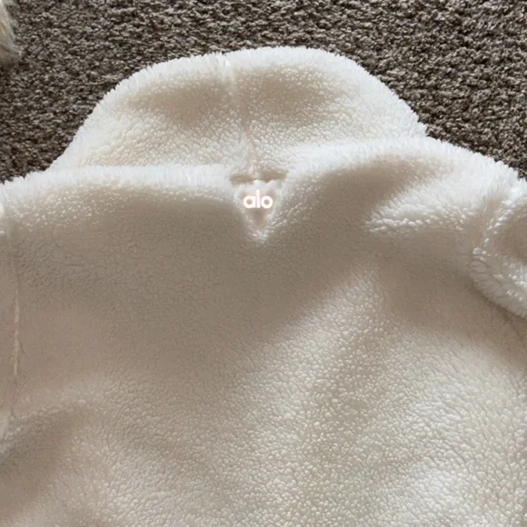 Alo Fleece Jacket Coat M - Picture 5 of 5